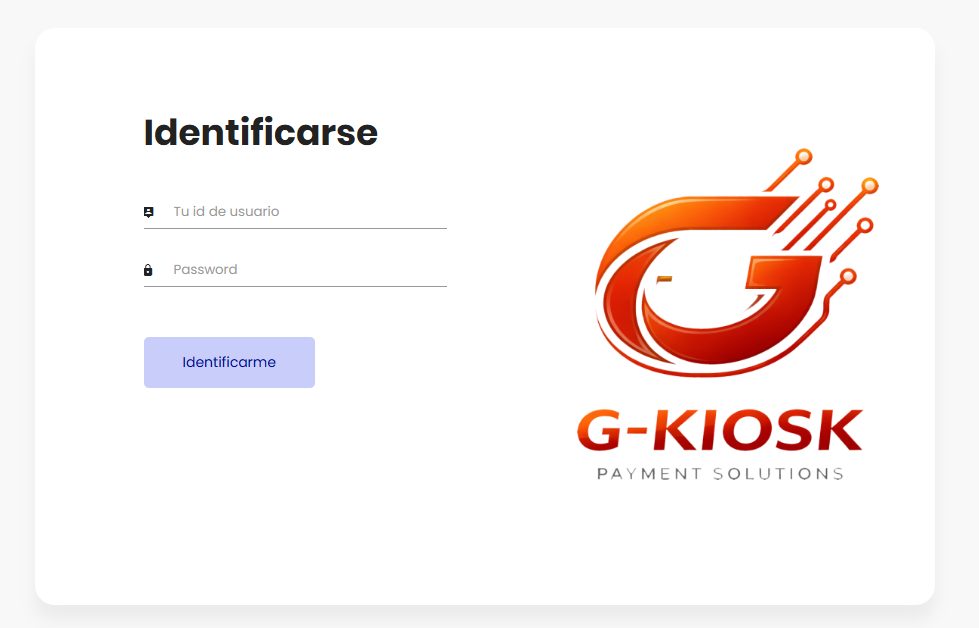 Screenshot of G-Kiosk